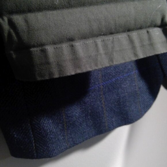 TAYLOR STITCH green Unisex 34" Cotton Button Trousers 35" inseam Pants Pockets - Picture 4 of 14